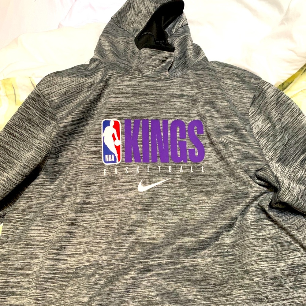 NBA players Nike Dri Fit Sacramento Kings Hoodie